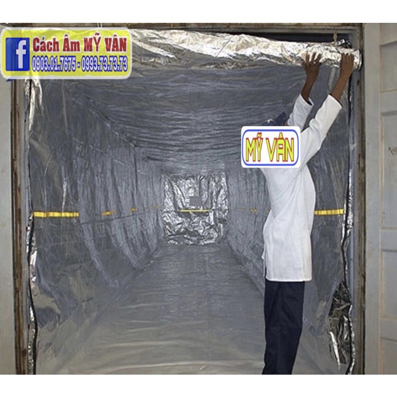 VẢI BẠC NHÔM - CÁCH NHIỆT CHỐNG CHÁY