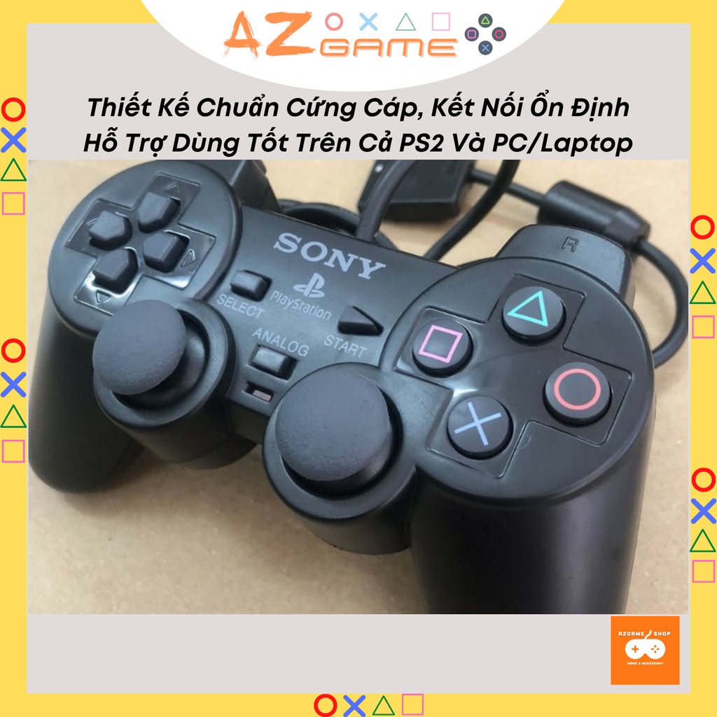 Tay cầm PS1 PS2 Dual Shock Mới 100% Loại Tốt (Playstation 1 2)