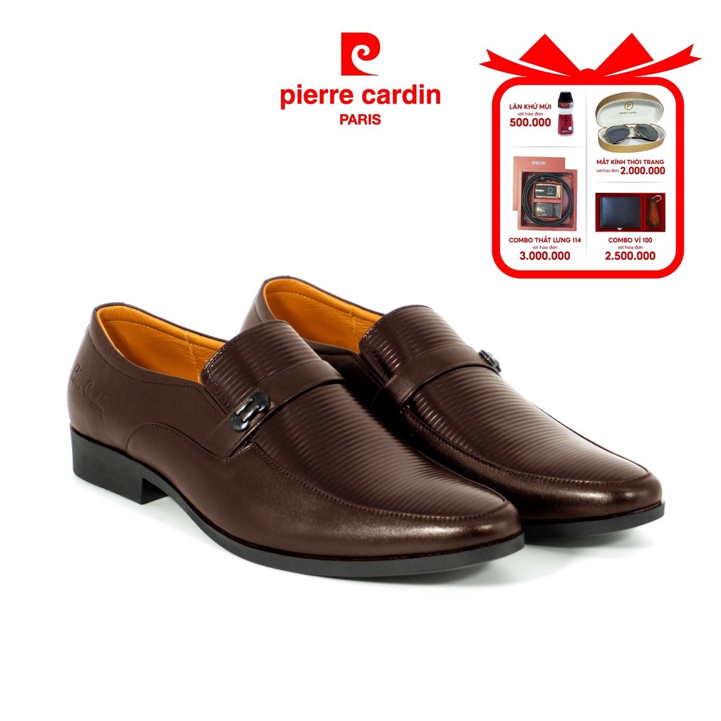 Giày Da Nam Pierre Cardin PCMFWLE726BRW