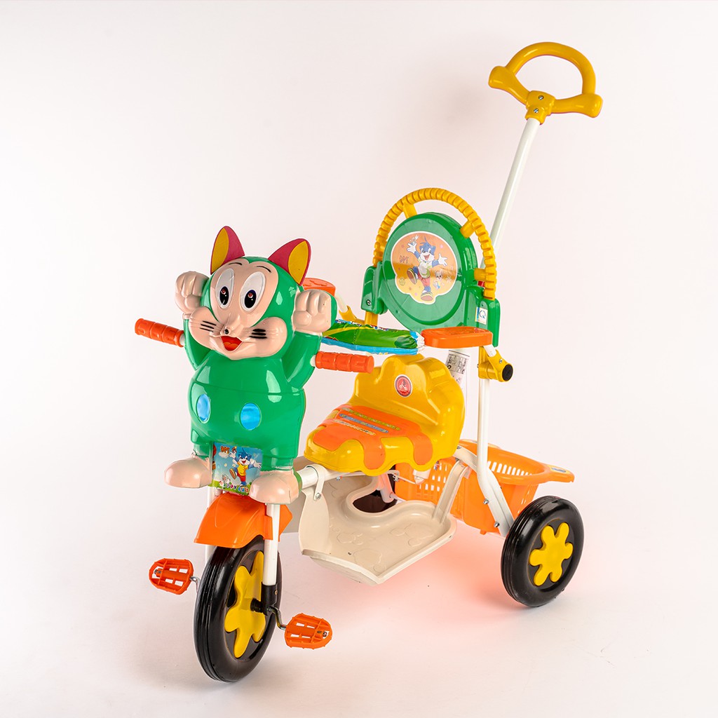 Xe đạp 3 bánh trẻ em Có cây đẩy M-Toys dành cho trẻ từ 3 đến 5 tuổi