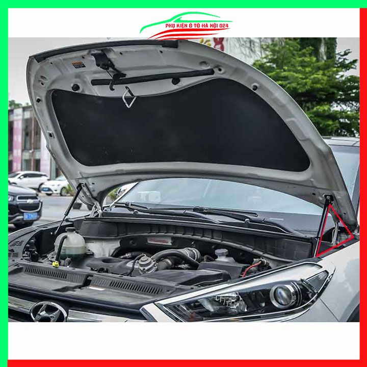 Bộ ty thủy lực ben hơi chống nắp capo Tucson tự động kèm phụ kiện lắp