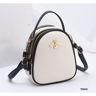 Balo mini da nữ thời trang vừa đeo balo vừa đeo túi