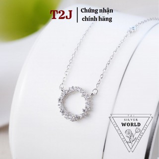 Dây Chuyền Nữ bạc ý 925 - Trang Sức Vòng Cổ Bạc Silver World