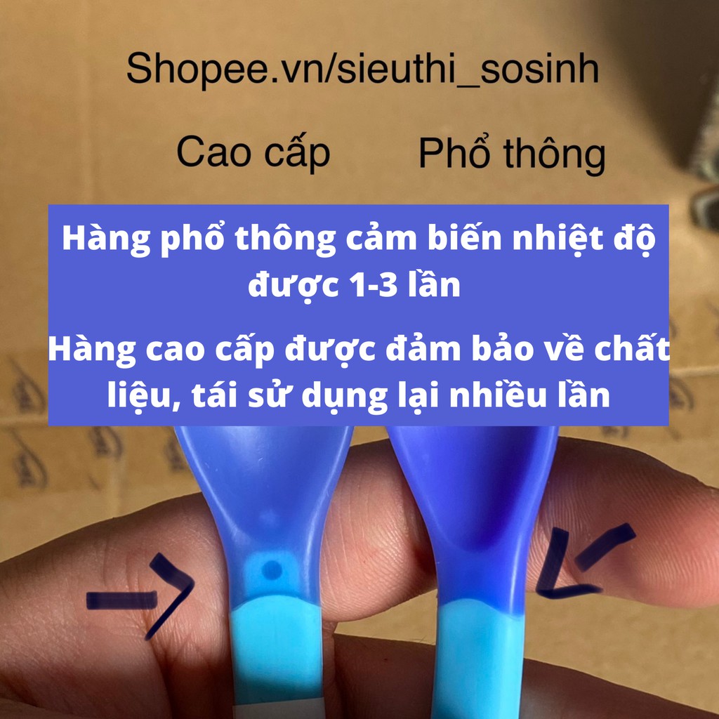 Thìa Báo Nóng Cho Bé - Hiệu Dolphin