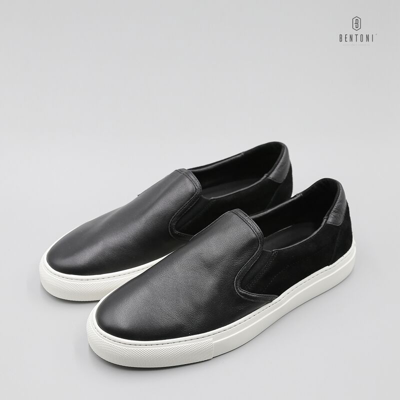 Giày Lười Nam Bentoni  form Glib Slip on thoáng khí, tôn dáng, siêu rẻ ,siêu đẹp,siêu chất lượng