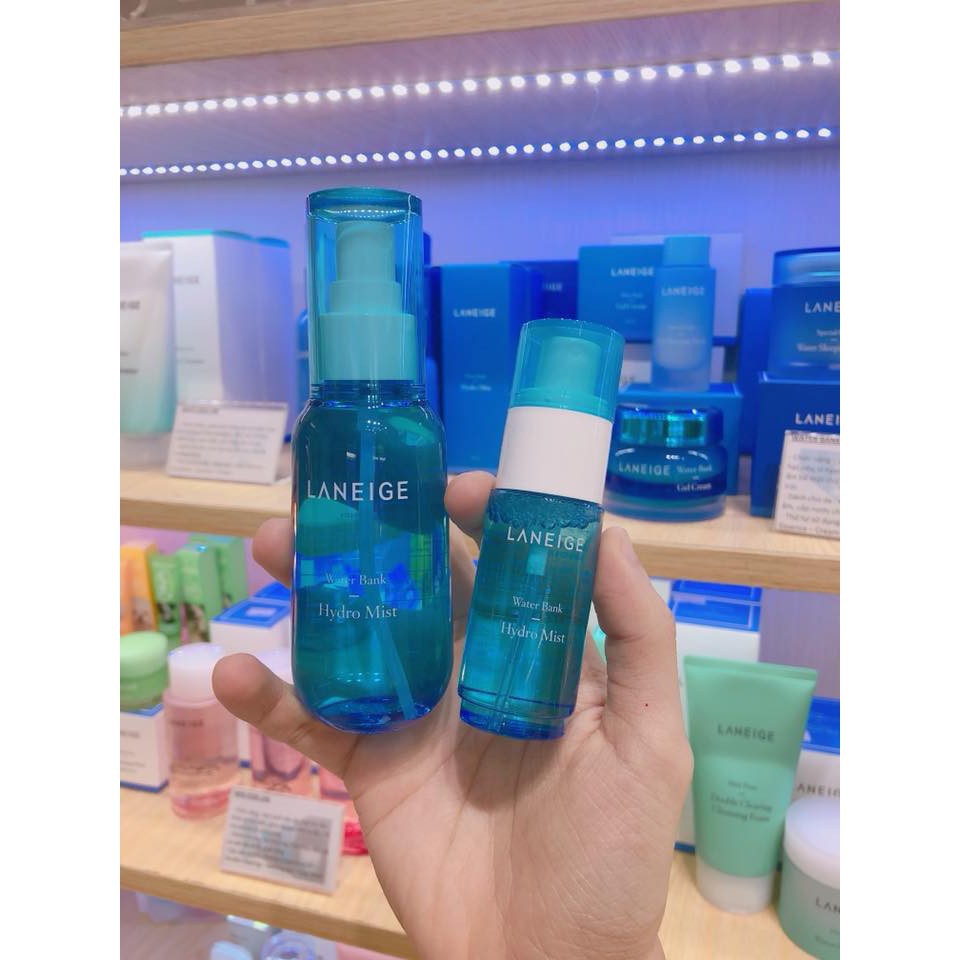 Xịt khoáng Laneige Hydro Mist chuyên cấp ẩm nhanh cho da mẫu mới có tem phụ tiếng việt | BigBuy360 - bigbuy360.vn