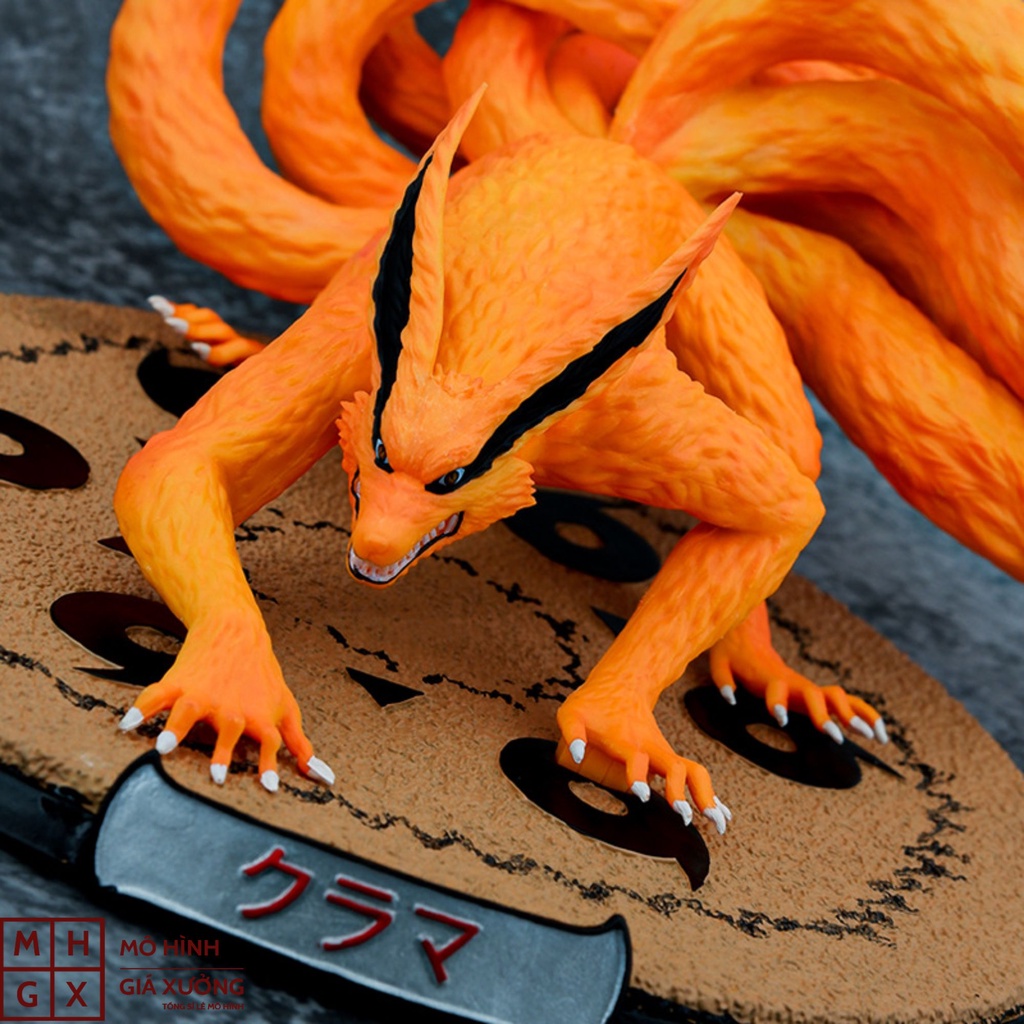 Mô Hình Naruto - Cữu Vĩ Kurama Cao 16cm Figure naruto , mô hình giá xưởng