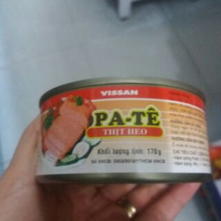Pate thịt heo Vissan hộp 170g