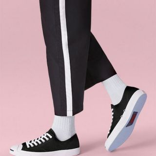 Giày Converse jack Purcell black low  real 2hand giá rẻ