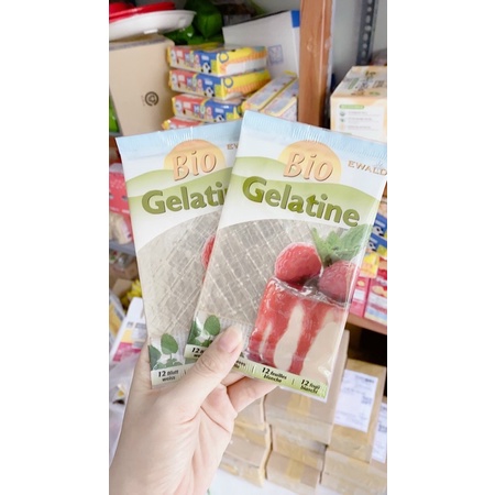 Gelatine Hữu Cơ Ruf / Bio Dạng LÁ