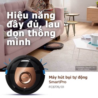 Robot hút bụi thông minh philips fc8776/01 hàng chính hãng bảo hành toàn quốc 2 năm