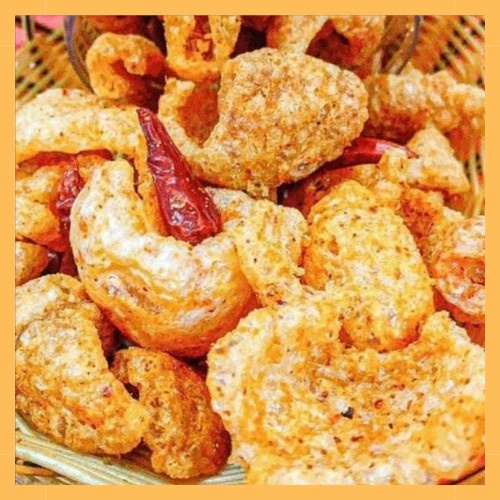 Da heo tỏi ớt, Da heo chiên giòn lắc muối ớt, Ăn Vặt KÔ KÔ-MÊ LY FOODS. K003 | BigBuy360 - bigbuy360.vn