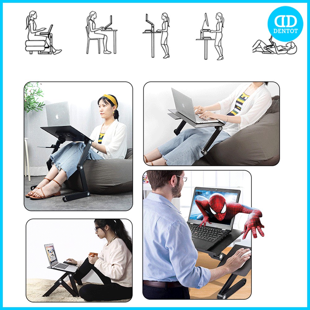 Bàn làm việc mini đa năng dành cho laptop - Hỗ trợ làm việc đa năng | BigBuy360 - bigbuy360.vn