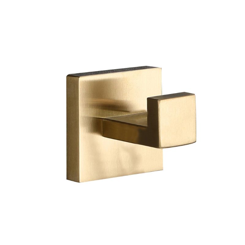 Móc Inox Treo Khăn / Áo Khoác / Chìa Khóa Máy Sấy Tóc Gắn Tường Tiện Dụng