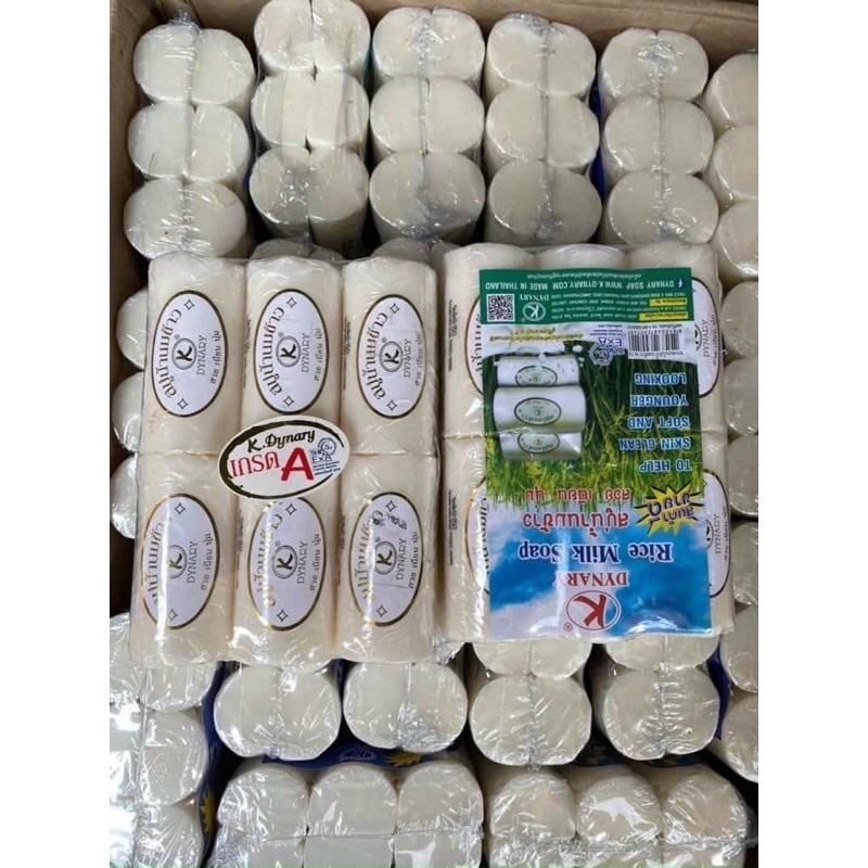 Xà phòng cám gạo 100g thơm dịu nhẹ an toàn da