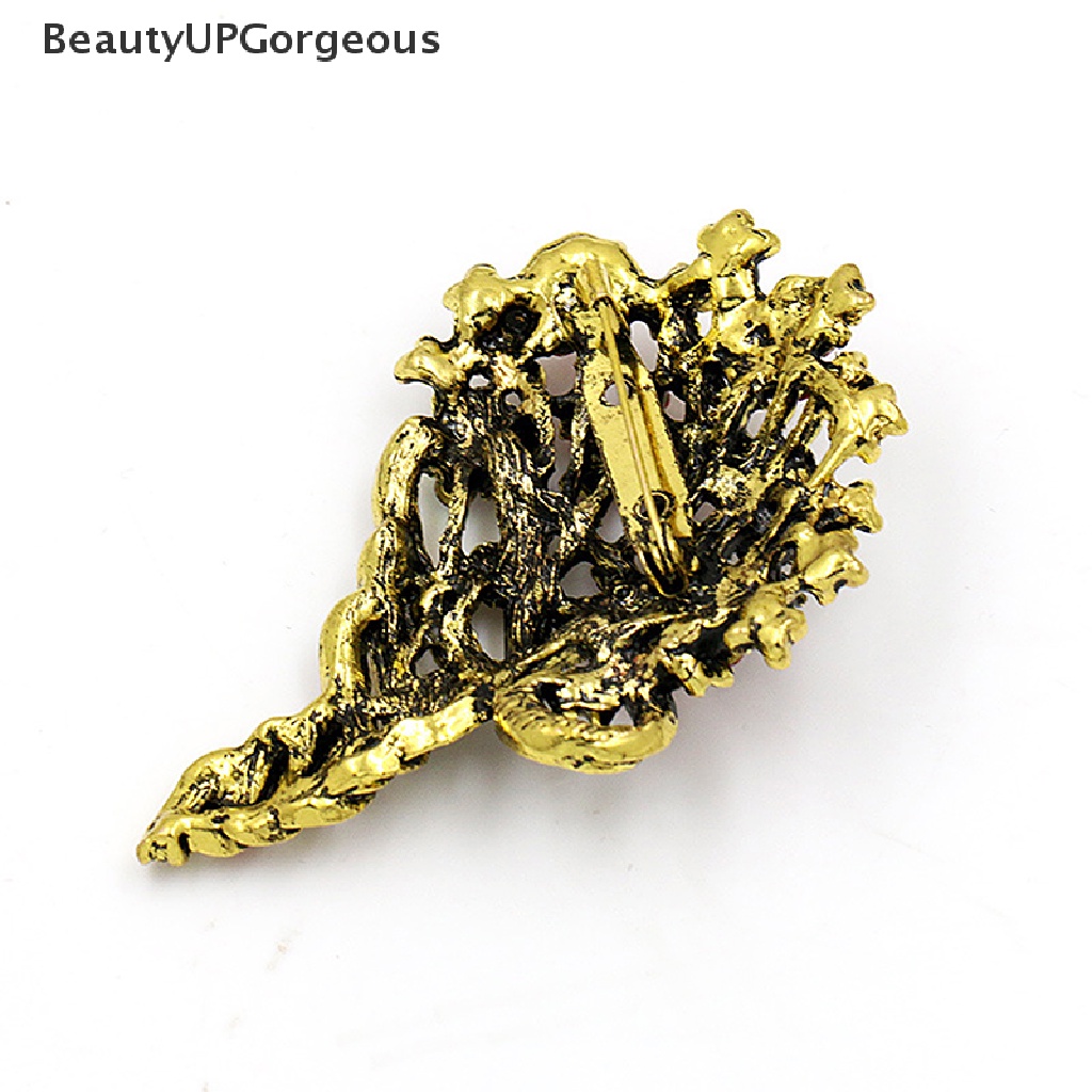 Ghim Cài Áo Đính Đá Pha Lê Phong Cách Vintage Thời Trang Cho Nữ