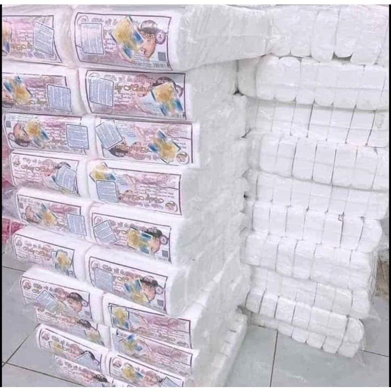 Gói 200gr Khăn khô đa năng Hiền Trang, khăn vải khô đa năng Hiền Trang dùng cho trẻ nhỏ và sơ sinh