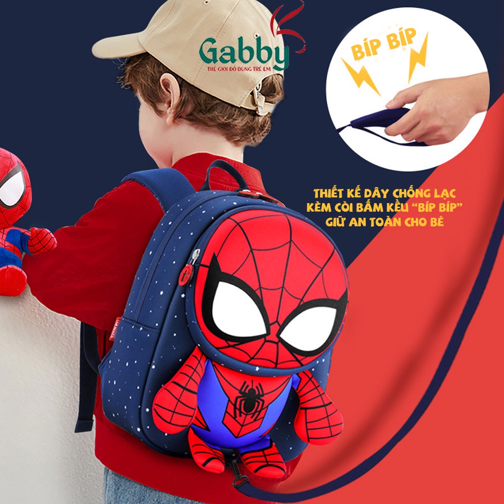 Balo Trẻ Em Disney Chống Lạc (Spiderman/ Captain)
