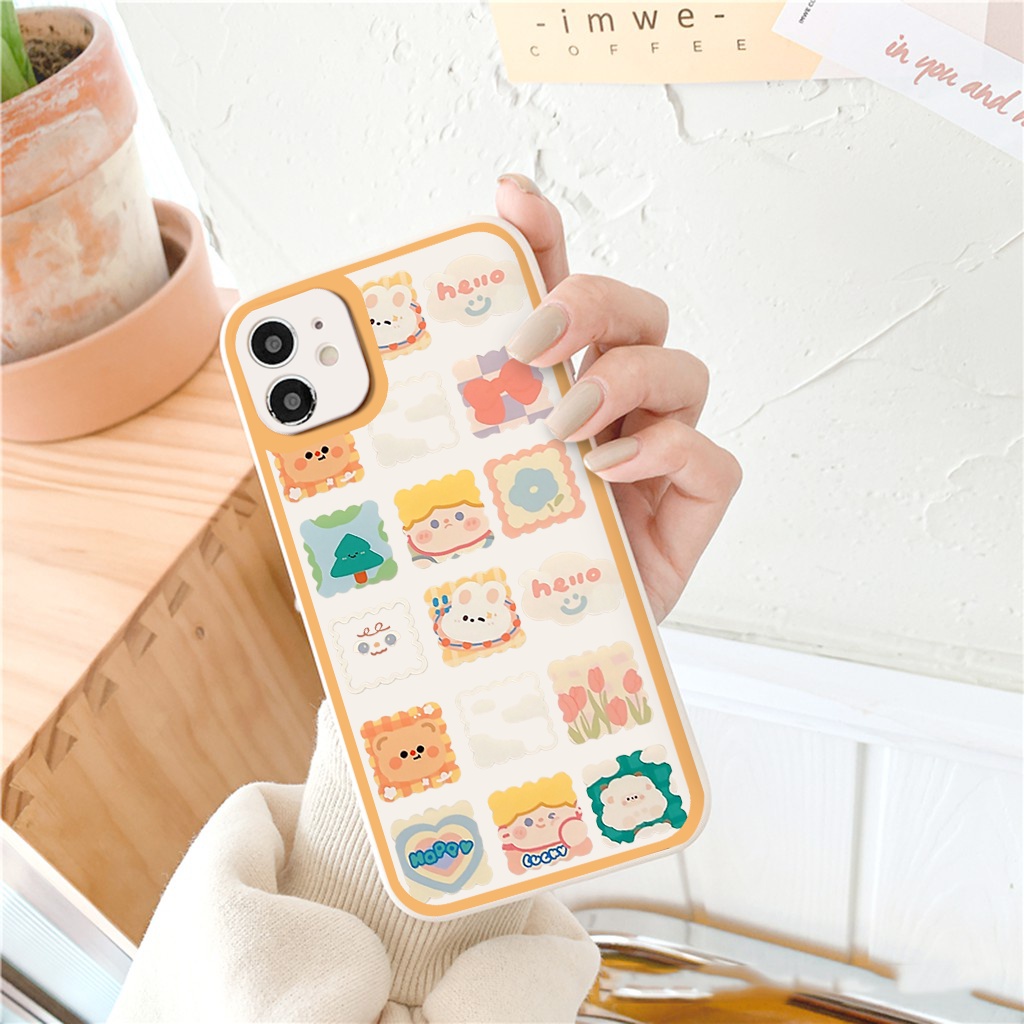 Ốp lưng iphone trong lượn sóng be lucky 6/6plus/6splus/7/7plus/8/8plus/xs/11/12/13/pro/max/plus/promax