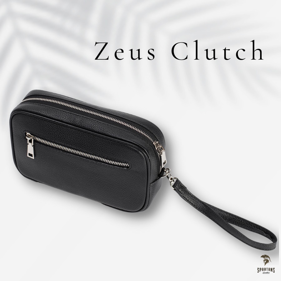 Clutch cầm tay nam da bò thật CL01  ⚡FREESHIP⚡- 100% da bò thật, BH 3 năm