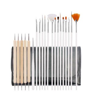 Bộ Cọ Nail 20 Cây