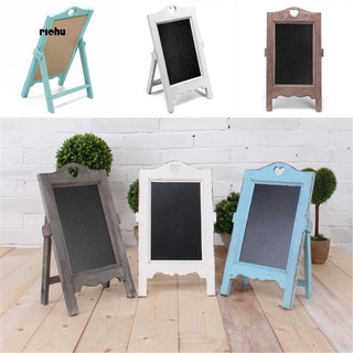 Tấm bảng gỗ viết phấn mini trang trí bàn làm việc quán cà phê
