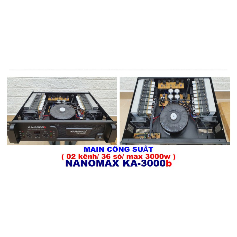 CỤC ĐẨY CÔNG SUẤT NANOMAX KA-3000b