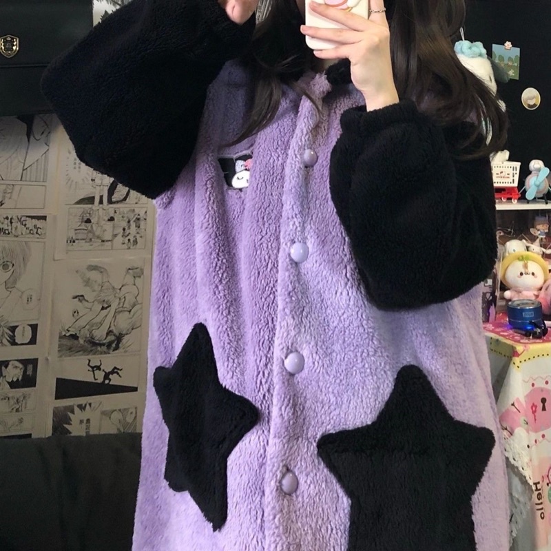 Váy ngủ bông có tai