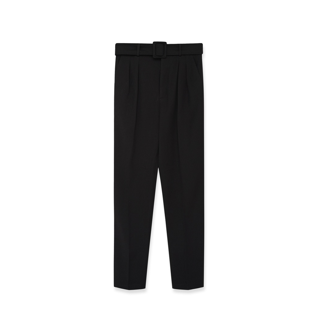 Quần Baggy Nữ Ly Thân Trước Kèm Đai Dáng Công Sở Thời Trang By LEMIA Design - 22Q010