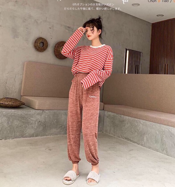 QUẦN JOGGER ỐNG RỘNG