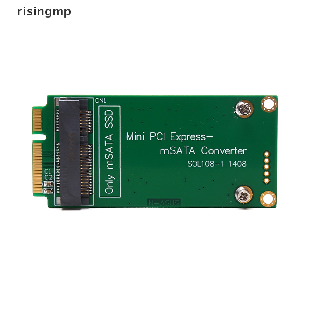 Thẻ Chuyển Đổi mSATA SSD Sang SATA Mini PCIe SSD Cho Asus EPCS101 900A 901A ♨Trên đó