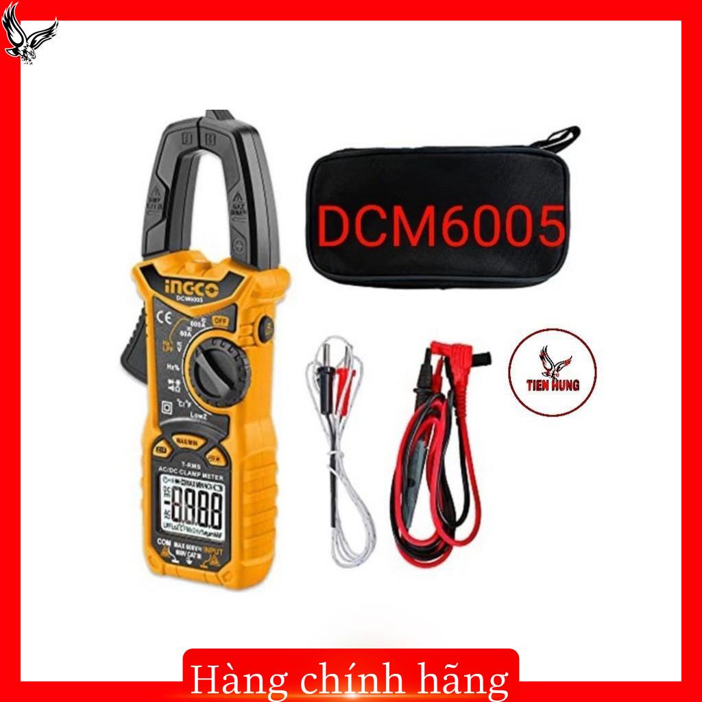 Đồng hồ kẹp (Ampe kìm) AC/DC Ingco DCM6005