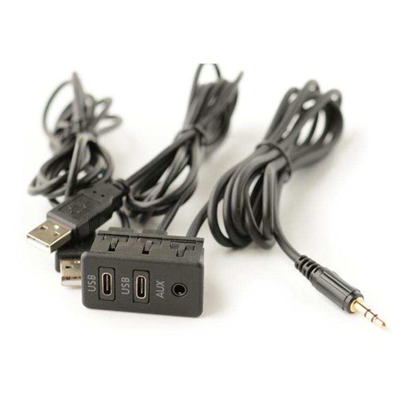 Dây Cáp Nối Dài Bảng Điều Khiển Nguồn Xe Hơi / Tàu Thuyền Giao Diện Aux Loại C