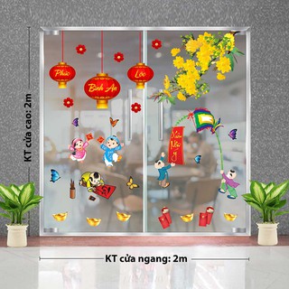 DECAL TRANG TRÍ TẾT 2021 SỐ 71