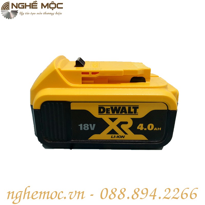 PIN DEWALT 18V 4.0Ah XR lion - Nghề Mộc