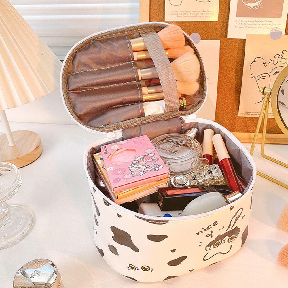 MXGOODS Cosmetic Bag Cute Cartoon Travel Waterproof Outdoor Storage Bag Toiletries Bag