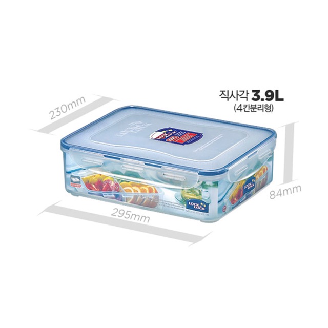 Hộp Bảo Quản Lock&Lock Classic HPL834C (3.9 lít)