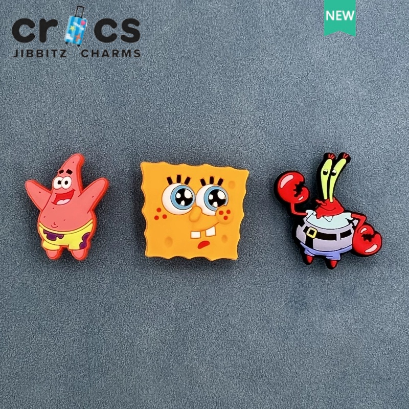 Phụ Kiện Khóa Gắn Giày crocs Họa Tiết Nhân Vật Hoạt Hình Trang Trí