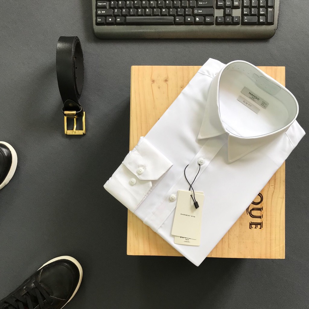 ÁO SƠ MI NAM CÔNG SỞ CAO CẤP HÀNG KHÔNG NHĂN