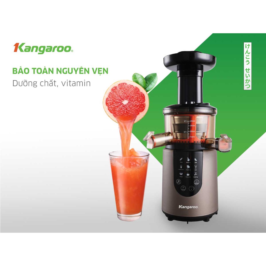 [Mã ELHA22 giảm 6% đơn 300K] Máy ép chậm Kangaroo KG180SJD