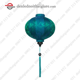 *HỎA TỐC HCM * Đèn lồng HỘI AN vải lụa 45cm kiểu Tròn 100E45