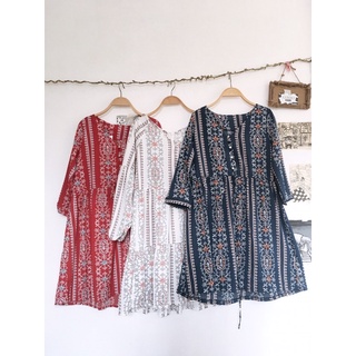 Váy thổ cẩm babydoll siêu xinh