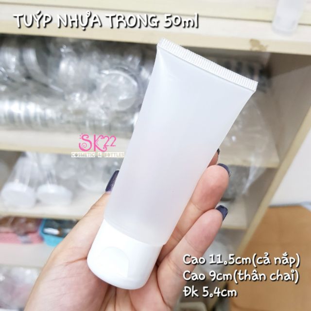 Mua càng NHIỀU càng GIẢM SÂUTUÝP NHỰA TRONG 10ml/30ml/50mlTEM DÁN CHỐNG NƯỚC