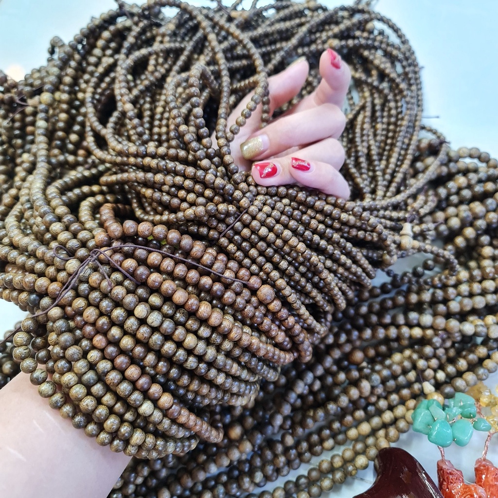 Chuỗi tràng đeo tay 108 hạt - Trầm Tốc Khánh Hòa