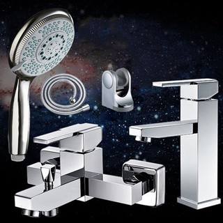Cặp đôi sen tắm và vòi lavabo Zento CB002