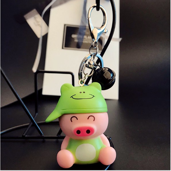 Móc khóa móc khóa con lợn móc khóa con heo móc khóa hoạt hình móc khóa dễ thương