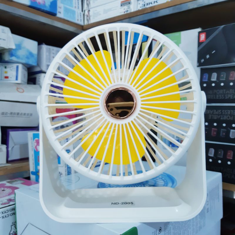 Quạt Sạc Để Bàn Siêu Mát Có Đèn Led NĐ-2005