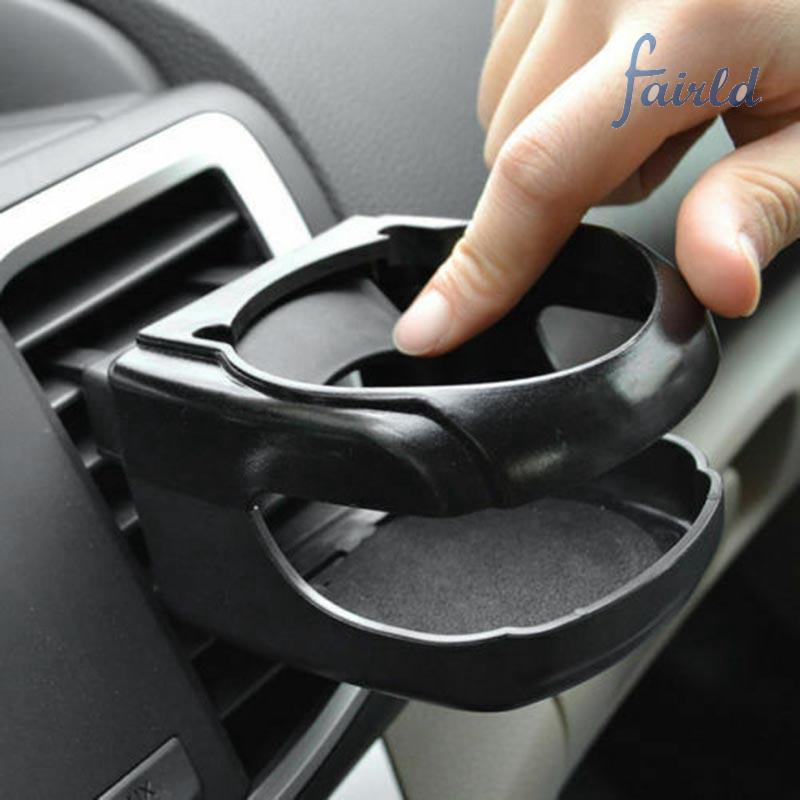 Auto Car Outlet Air Vent Mount Black Drink Cup Water Bottle Can Holder Rack