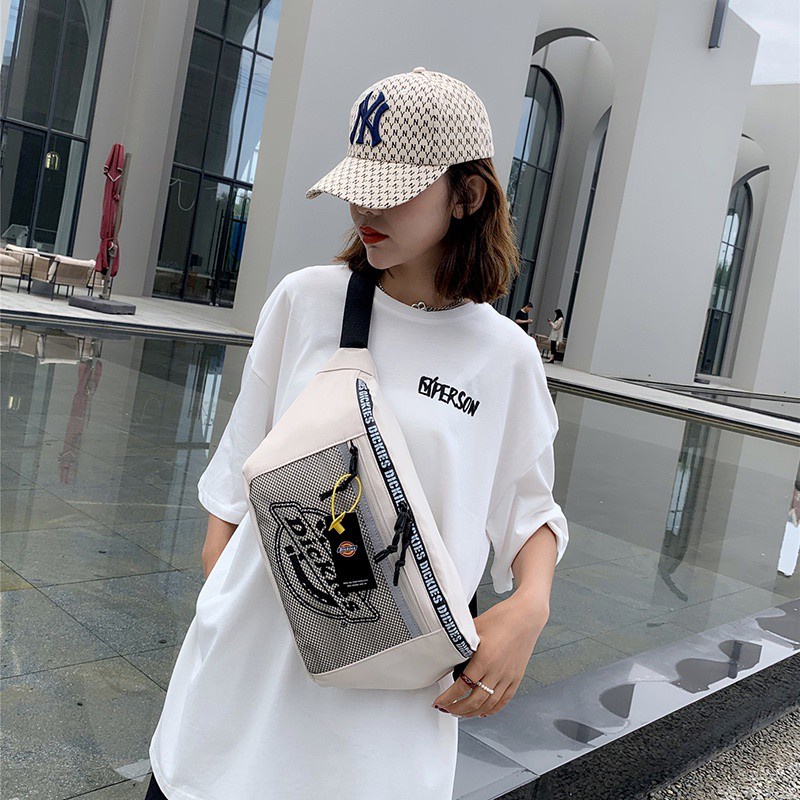 Túi đeo chéo trước ngực họa tiết Dickies thời trang cao cấp Kz8661