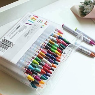 Bộ bút crayons 64 cây 64 màu cho bé